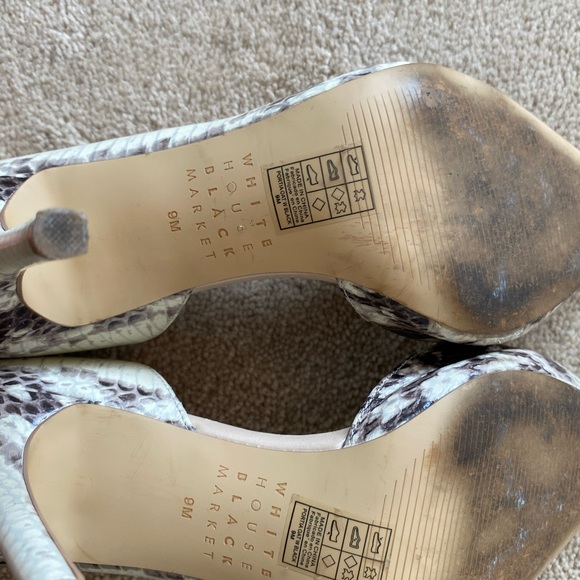 White House Black market heels size 9 - Picture 3 of 4